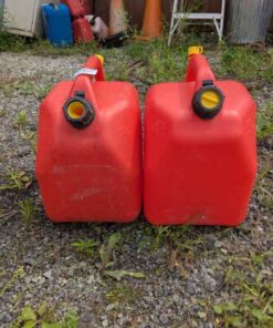 Pair of gas cans