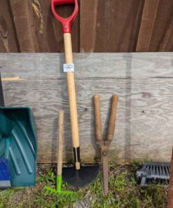 Trio of garden tools