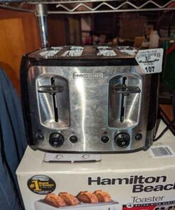 Black and Decker 4 slice toaster
