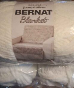 Bernat Blanket white yarn