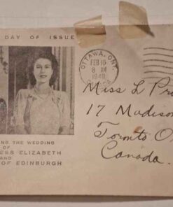 Antique envelope 1948