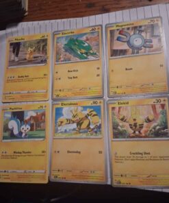 Electric pokemon cards