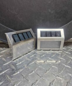 Pack of two solar lights..... make excellent house number lights