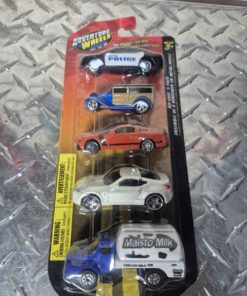 5 piece mini car set