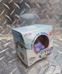 Light up bubble pop ball