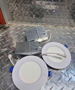 Led lights pack of 2 with drivers