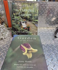 Garden of the senses and tranquil Garden gardening books