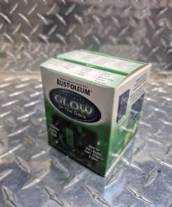 Rust-Oleum glow in the dark paint