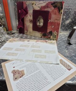 Heirloom scrapbook/ photo album