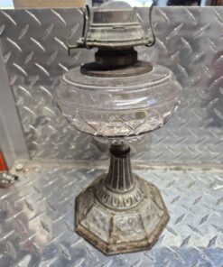 Antique kerosene lamp no shade