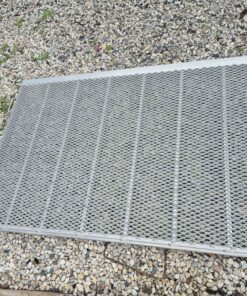 Aluminum trailer tailgate