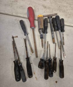 Assorted screwdrivers