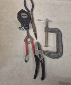 Long needle nose pliers c clamp and more
