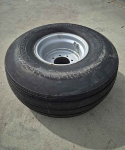 Galaxy 16.5L-16.1SL 14 ply rib implement tire and 8 bolt rim assembly....NEW