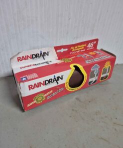 Rain drain retractable drainage system