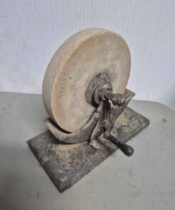 Antique grinding wheel