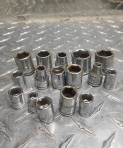 Assorted mastercraft SAE sockets