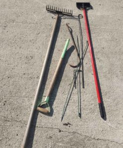 Garden rake shovel handle etc