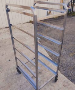 6 tray compatible stainless rack