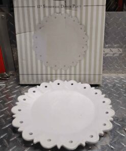 12" stoneware dinner plate