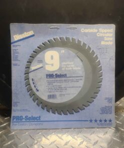 9-in carbide saw blade