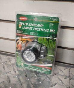 7 LED headlamp