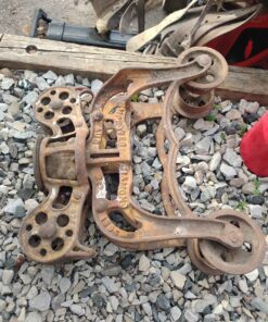 Hay fork trolley... patented in 1896 great conversation starter