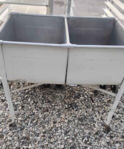 Antique double sink