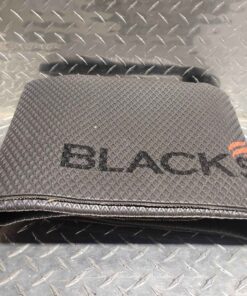 Large black stone mat
