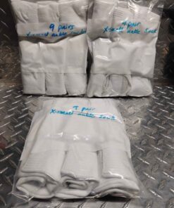Package of 9 pair extra small ankle socks