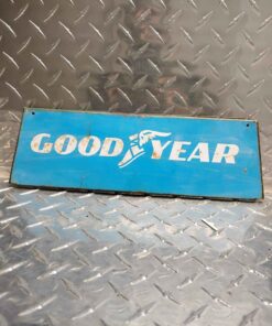 Good year vintage metal sign