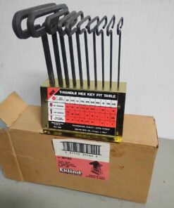 Elkind HD T handle Allen key set 10 piece