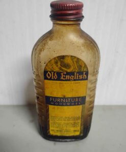 Antique old English furniture polish ... Partial full