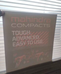 Mahindra compact window cling