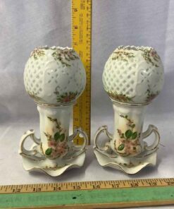 Limoges Candle Holders