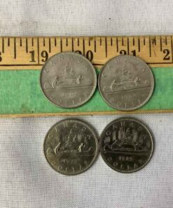Canada $1 coins (4)