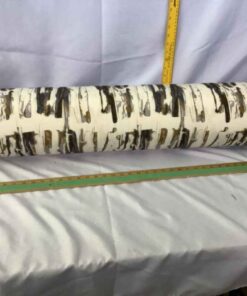 4’ long rolled pillow