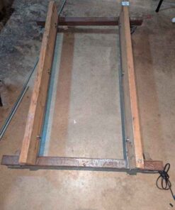 Steel moving dolly