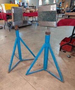 Pair of Blue Steel jacks