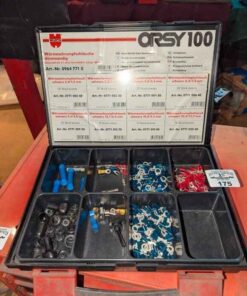 Electrical ring connectors, organizer case, shrink tubes