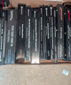 Mercury Shop manuals - assorted