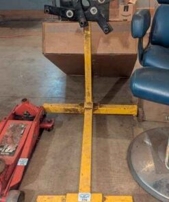 Yellow Engine Stand