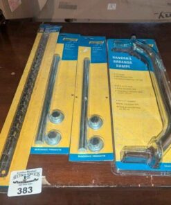 Seachoice hand rails, Roller shafts & drive socket holder