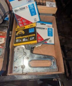 Stapler and staples