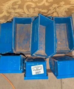 Plastic hardware stackable organizers