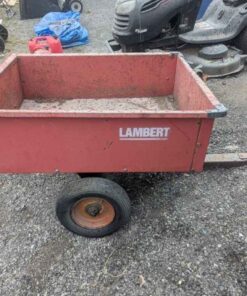 Lambert steel garden trailer