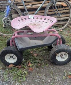 Garden seat cart
