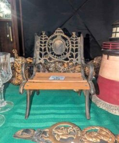 Decorative Cast doll bench