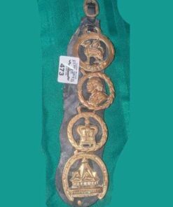 Brass Horse harness medallions