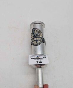 Steam whistle Brewing Spun Aluminum draft beer tap